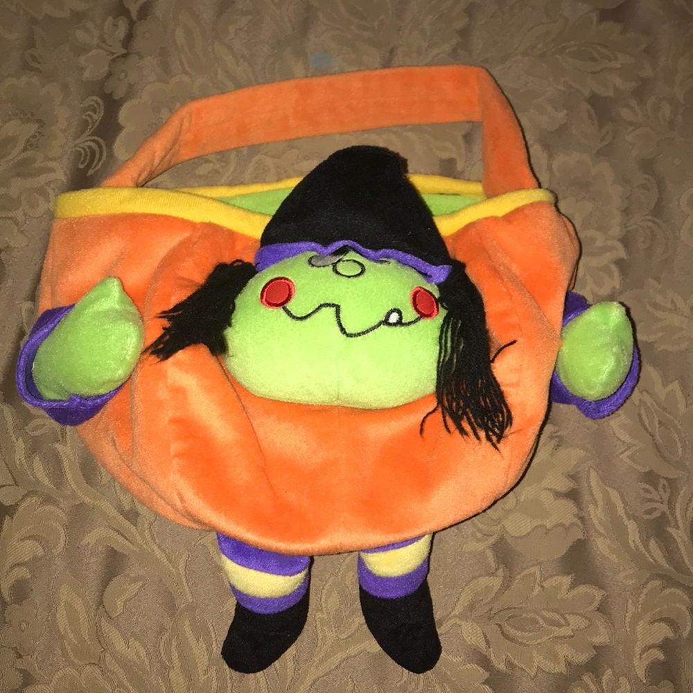 Halloween trick or treat candy basket.